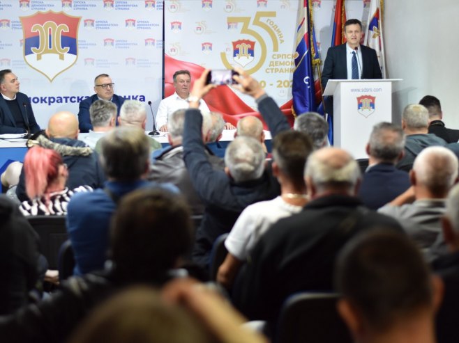 Сједница СДС-а у Бањалуци Сједница СДС-а у Бањалуци - Фото: Уступљена фотографија