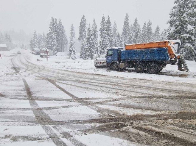 Снијег у Кнежеву Снијег у Кнежеву - Фото: РТРС