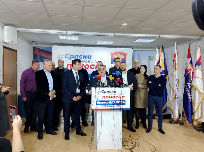 Изборни штаб Бранка Блануше Изборни штаб Бранка Блануше - Фото: РТРС