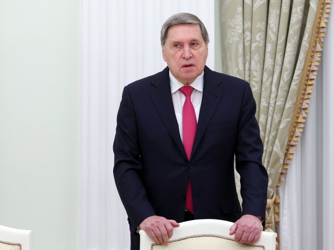 Јуриј Ушаков (Фото:EPA/VYACHESLAV PROKOFYEV/KREMLIN / POOL MANDATORY CREDIT) Јуриј Ушаков (Фото:EPA/VYACHESLAV PROKOFYEV/KREMLIN / POOL MANDATORY CREDIT) -