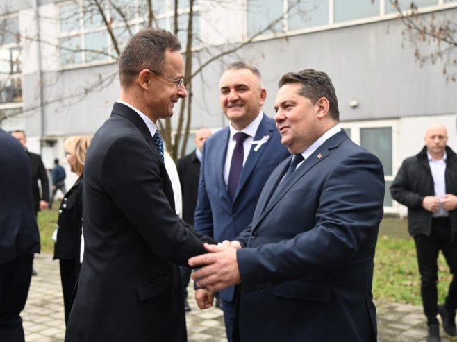 Сијарто и Стевандић (Фото: x.com/nenad_stevandic) Сијарто и Стевандић (Фото: x.com/nenad_stevandic) -