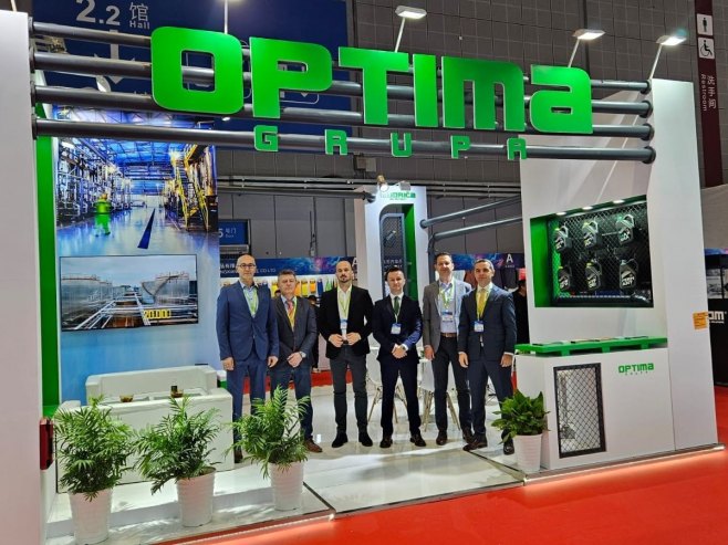 Оптима Група на сајму у Шангају Оптима Група на сајму у Шангају - Фото: Уступљена фотографија
