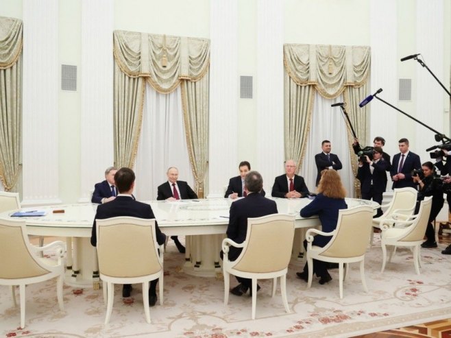 Састанак у Москви (фото: EPA/ALEXANDER KAZAKOV / SPUTNIK / KREMLIN POOL) Састанак у Москви (фото: EPA/ALEXANDER KAZAKOV / SPUTNIK / KREMLIN POOL) -