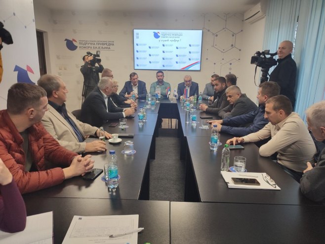 Митровић и Стевановић у Бијељини Митровић и Стевановић у Бијељини - Фото: РТРС