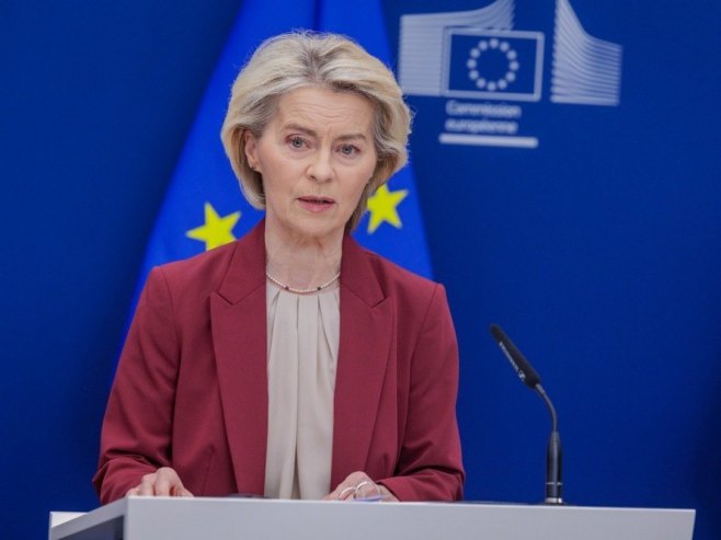 Урсула фон дер Лајен (фото: EPA/OLIVIER MATTHYS) Урсула фон дер Лајен (фото: EPA/OLIVIER MATTHYS) -