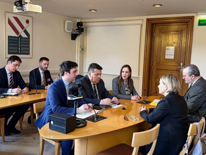 Стевандић са француским сенаторима Стевандић са француским сенаторима - Фото: Уступљена фотографија