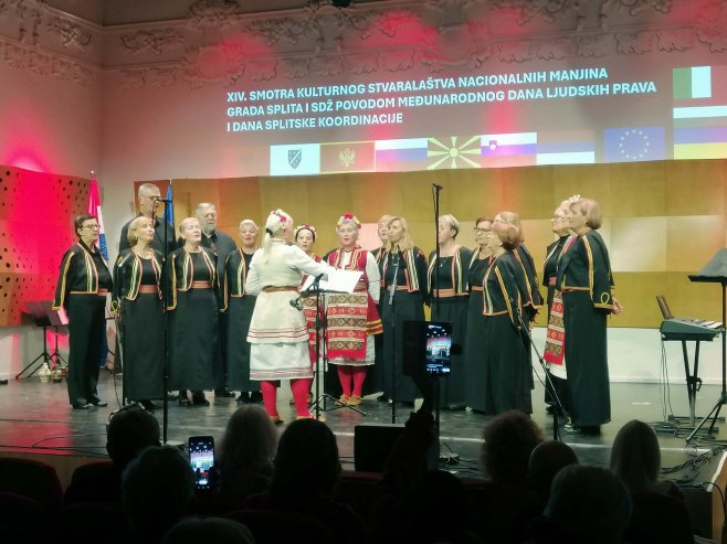 Сплит - 14. смотра културног стваралаштва националних мањина Сплит - 14. смотра културног стваралаштва националних мањина - Фото: СРНА