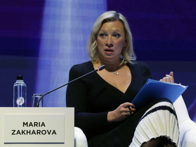 Захарова о одлуци о замрзавању руске имовине: Шибицари Захарова о одлуци о замрзавању руске имовине: Шибицари