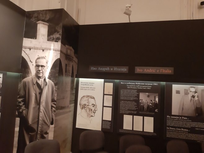 У Београду отворена изложба о боравку Иве Андрића у Италији У Београду отворена изложба о боравку Иве Андрића у Италији