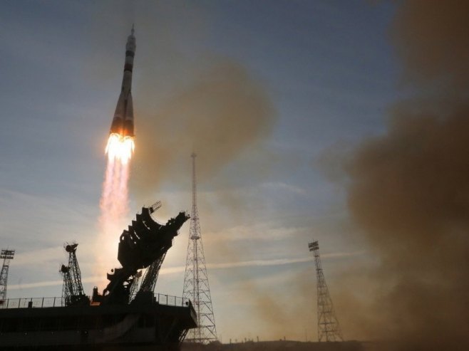 Ракета Сојуз (Фото: EPA/MAXIM SHIPENKOV) Ракета Сојуз (Фото: EPA/MAXIM SHIPENKOV) -