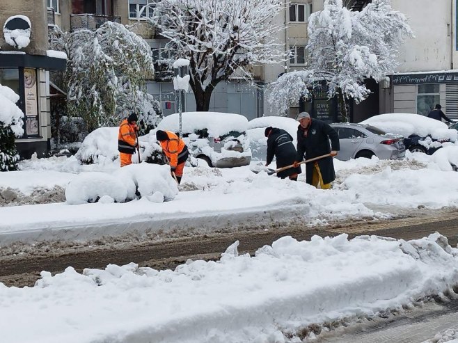 Бијељина, снијег Бијељина, снијег - Фото: РТРС