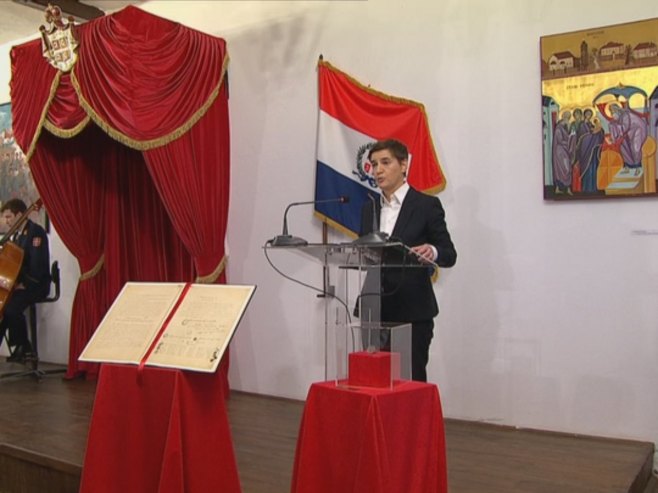 Ана Брнабић Ана Брнабић - Фото: РТРС