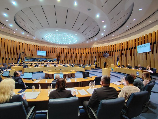 Хитна сједница Дома народа Парламентарне скупштине БиХ Хитна сједница Дома народа Парламентарне скупштине БиХ - Фото: СРНА