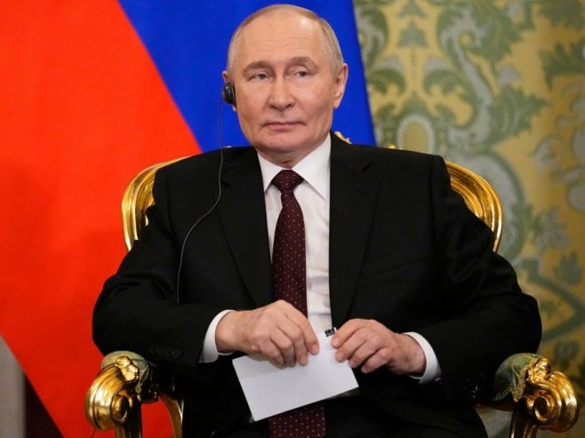 Владимир Путин (фото: EPA/ALEXANDER ZEMLIANICHENKO) Владимир Путин (фото: EPA/ALEXANDER ZEMLIANICHENKO) -