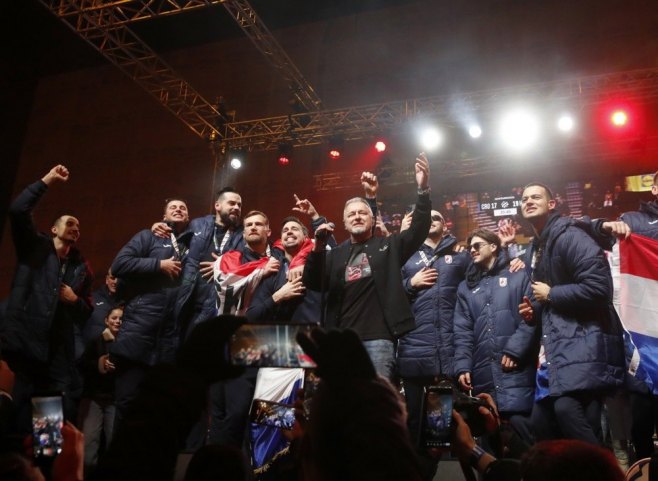 Загреб, дочек рукометаша Хрватске (фото: EPA/ANTONIO BAT - илустрација) Загреб, дочек рукометаша Хрватске (фото: EPA/ANTONIO BAT - илустрација) -