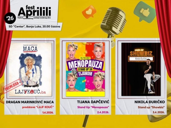 Четврти "Априлили Фест" у Бањалуци од 1. до 3. априла Четврти "Априлили Фест" у Бањалуци од 1. до 3. априла
