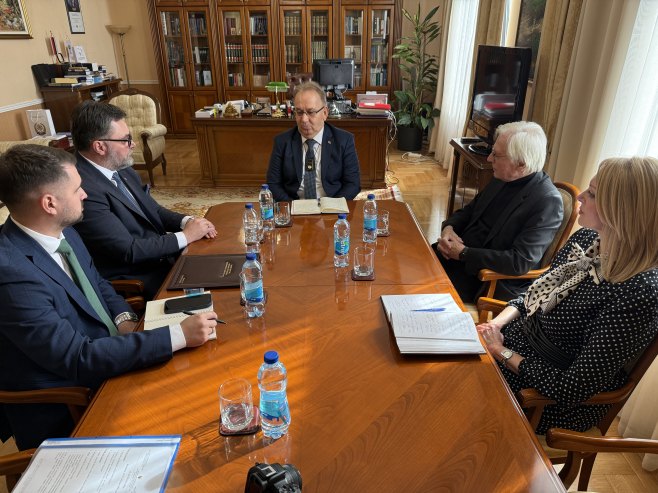 Кошарац у посјети АНУРС-у Кошарац у посјети АНУРС-у - Фото: Уступљена фотографија