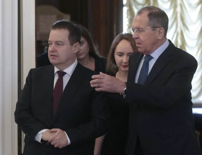 Лавров и Дачић (фото: архива - EPA/SERGEI CHIRIKOV) Лавров и Дачић (фото: архива - EPA/SERGEI CHIRIKOV) -