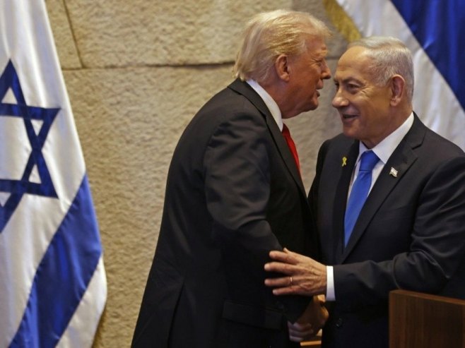 Трамп и Нетањаху (Фото: EPA/JALAA MAREY, илустрација) Трамп и Нетањаху (Фото: EPA/JALAA MAREY, илустрација) -