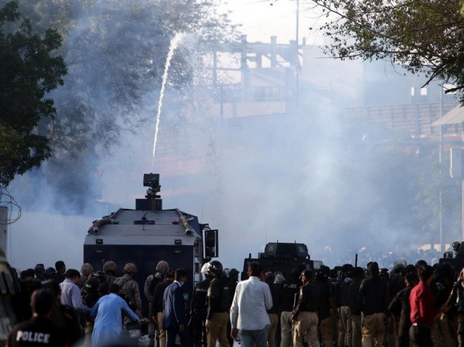 Пакистан, протести (фото: EPA/REHAN KHAN) Пакистан, протести (фото: EPA/REHAN KHAN) -