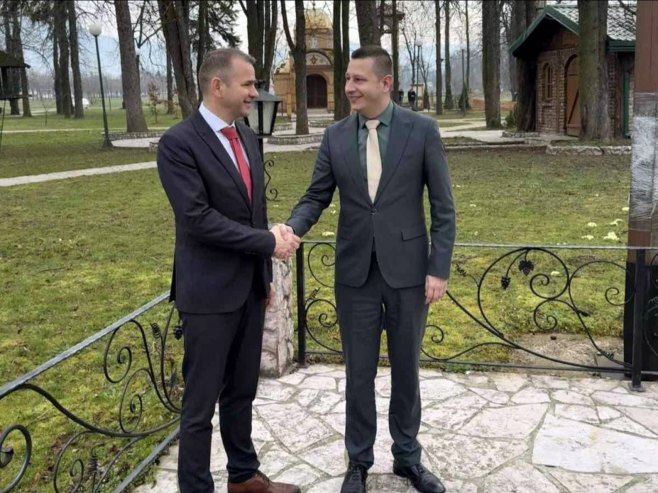 Александар Гогановић и Жолт Бунфорд Александар Гогановић и Жолт Бунфорд - Фото: СРНА