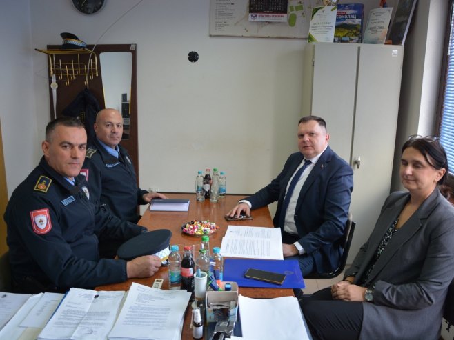 Будимир посјетио ПУ Источно Сарајево Будимир посјетио ПУ Источно Сарајево - Фото: Уступљена фотографија