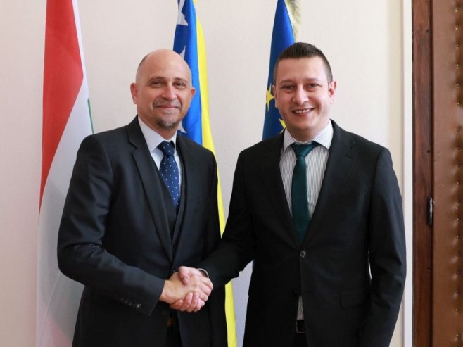 Кристијан Пош и Александар Гогановић Кристијан Пош и Александар Гогановић - Фото: СРНА