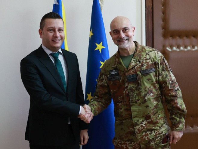 Александар Гогановић и Маурицио Фронда Александар Гогановић и Маурицио Фронда - Фото: СРНА