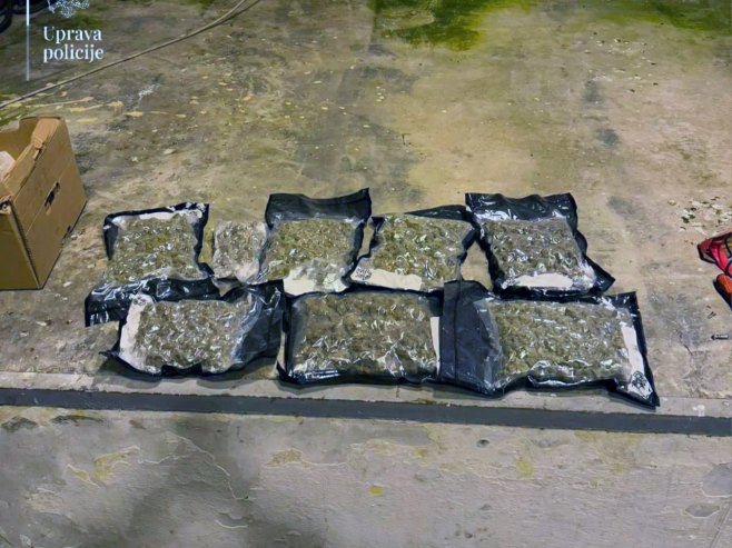 Подгорица, пронађена марихуана Подгорица, пронађена марихуана - Фото: СРНА