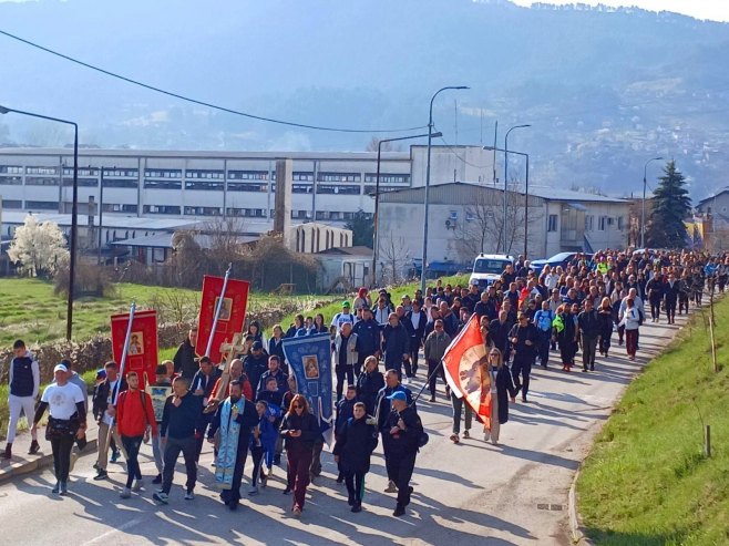 Поклонички ход у Вишеграду Поклонички ход у Вишеграду - Фото: СРНА