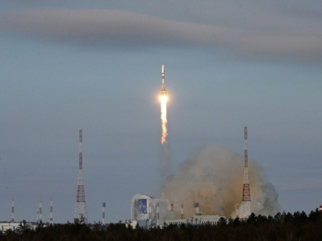Руска свемирска ракета, архивска фотографија (фото: EPA/MAXIM SHIPENKOV) Руска свемирска ракета, архивска фотографија (фото: EPA/MAXIM SHIPENKOV) -