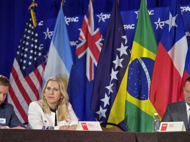 Жељка Цвијановић у Америци Жељка Цвијановић у Америци - Фото: Уступљена фотографија