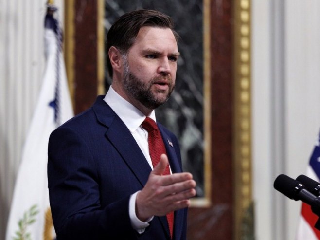 Џеј Ди Венс (Фото: EPA/WILL OLIVER) Џеј Ди Венс (Фото: EPA/WILL OLIVER) -