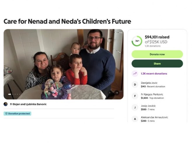 Помозимо дјеци настрадалог свештеника Ненада Митрића и његове супруге Помозимо дјеци настрадалог свештеника Ненада Митрића и његове супруге
