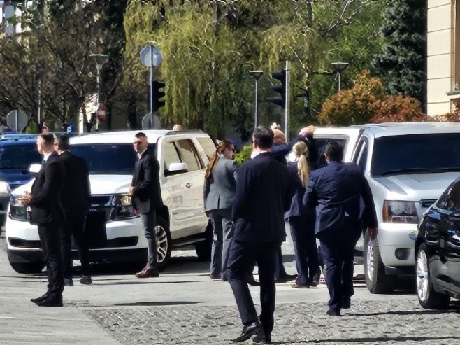 Доналд Трамп Млађи стигао у Бањалуку Доналд Трамп Млађи стигао у Бањалуку - Фото: РТРС