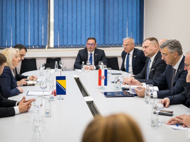 Састанак Кришто - Пленковић Састанак Кришто - Пленковић - Фото: СРНА