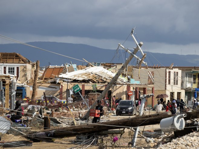 Посљедице олује на Карибима (Фото: EPA/ORLANDO BARRIA) Посљедице олује на Карибима (Фото: EPA/ORLANDO BARRIA) -