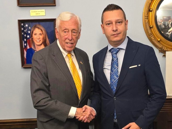 Гогановић са Хојером Гогановић са Хојером - Фото: СРНА