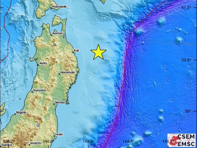 У Јапану земљотрес магнитуде 7,3 степена, постоји опасност од цунамија (ВИДЕО) У Јапану земљотрес магнитуде 7,3 степена, постоји опасност од цунамија (ВИДЕО)