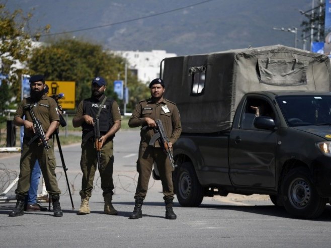Мјере безбједности у Исламабаду (Фото: ЕPA/SOHAIL SHAHZAD) Мјере безбједности у Исламабаду (Фото: ЕPA/SOHAIL SHAHZAD) -