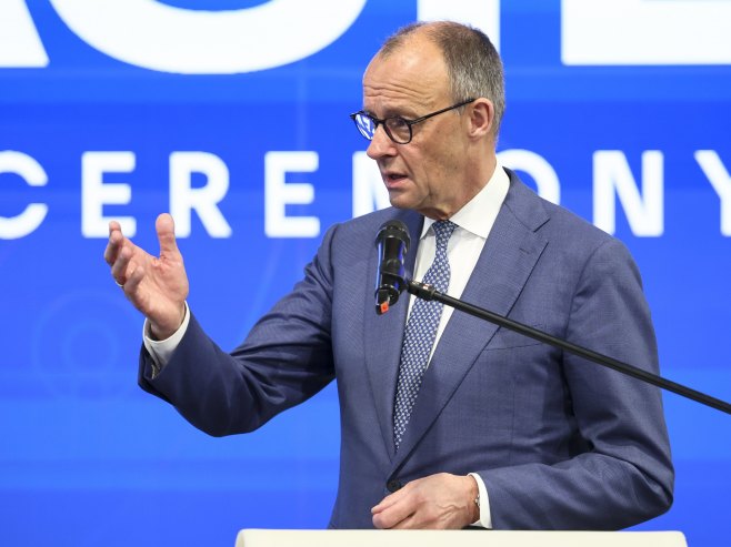 Фридрих Мерц (Фото: EPA/HANNIBAL HANSCHKE) Фридрих Мерц (Фото: EPA/HANNIBAL HANSCHKE) -