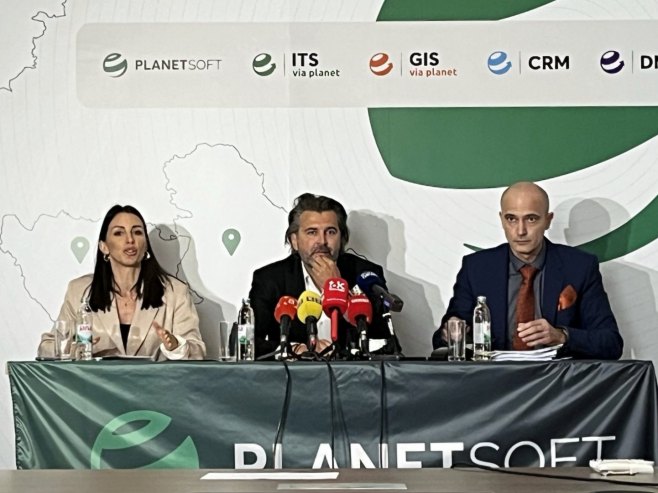 Представници компаније Планет софт Представници компаније Планет софт - Фото: РТРС