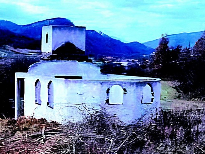 Капела СПЦ у насељу Караула поред Какња запаљена 1992.године Капела СПЦ у насељу Караула поред Какња запаљена 1992.године - Фото: Уступљена фотографија