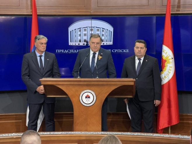 Конференција за новинаре Конференција за новинаре - Фото: РТРС