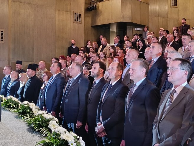 Приједор - Свечана академија поводом Дана града Приједор - Свечана академија поводом Дана града - Фото: РТРС