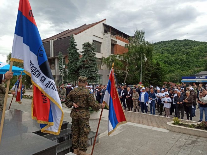 Зворник: Сјећање на "Вукове са Дрине" Зворник: Сјећање на "Вукове са Дрине" - Фото: СРНА