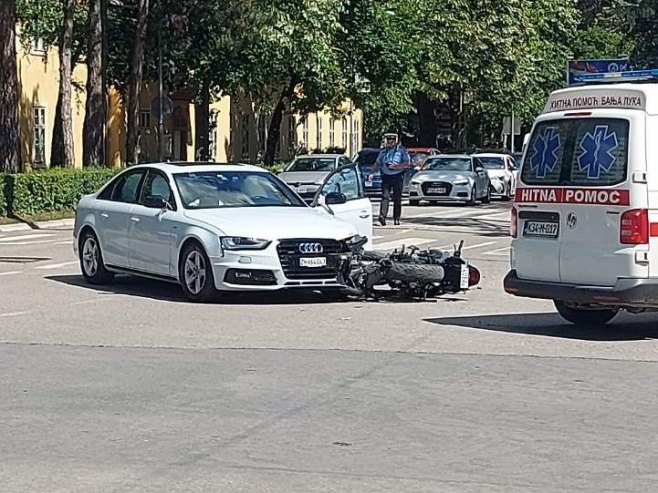 Бањалука, саобраћајна незгода код НПРС Бањалука, саобраћајна незгода код НПРС - Фото: РТРС