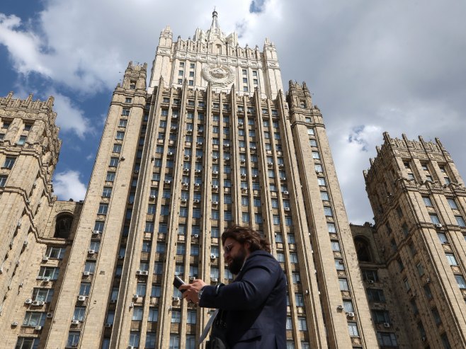 Руско Министарство спољних послова (Фото: EPA/MAXIM SHIPENKOV) Руско Министарство спољних послова (Фото: EPA/MAXIM SHIPENKOV) -