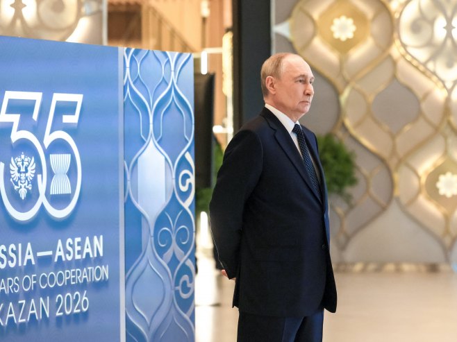 Владимир Путин на самиту у Казању (Фото: EPA/MIKHAIL METZEL) Владимир Путин на самиту у Казању (Фото: EPA/MIKHAIL METZEL) -