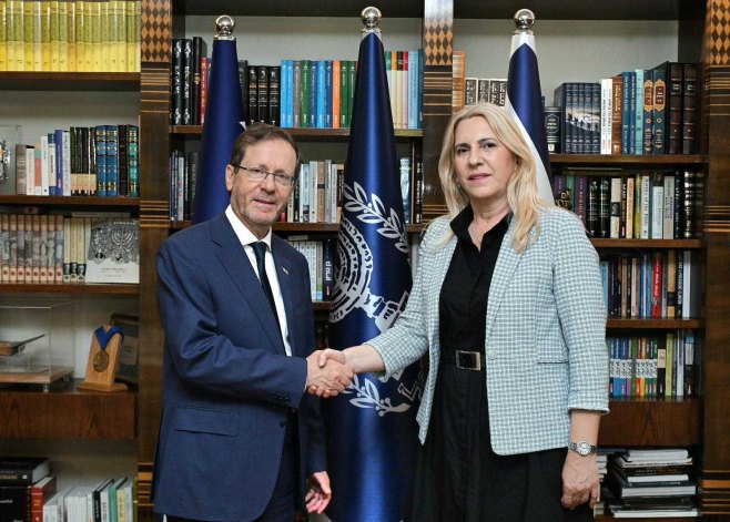 Цвијановић са предсједником Израела Цвијановић са предсједником Израела - Фото: Уступљена фотографија